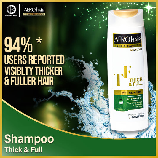 AeroHair Thick & Full Shampoo (185ml)