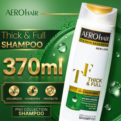 AeroHair Thick & Full Shampoo 370ml