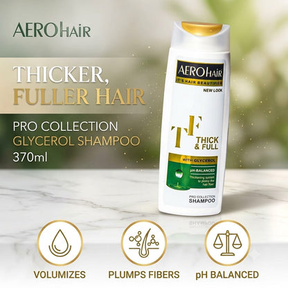 AeroHair Thick & Full Shampoo 370ml
