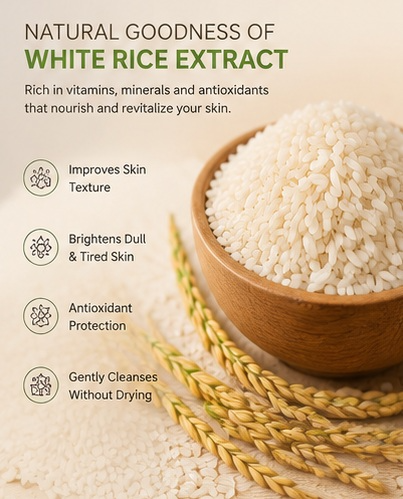 SULANI White Rice Glow Face Wash Daily Glowing 100gm